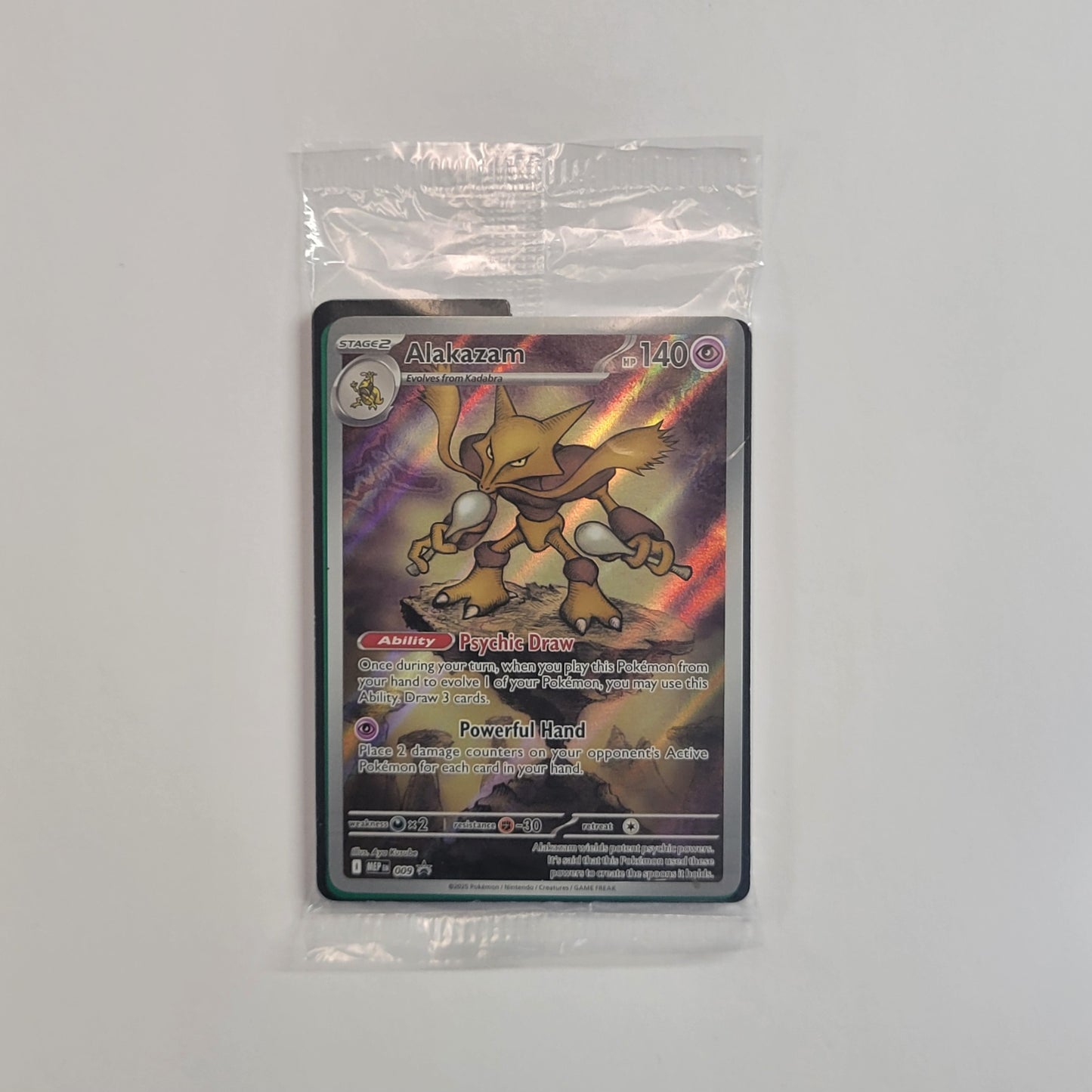 Alakazam MEP009 (Sealed) - Black Star Promo
