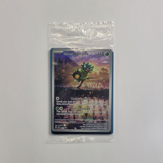 Teal Mask Ogerpon SVP123 (Sealed) - Black Star Promo