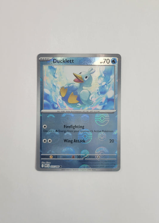 Ducklett 025/086 (Poké Ball) - White Flare