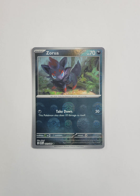 Zorua 061/086 (Poké Ball) - White Flare
