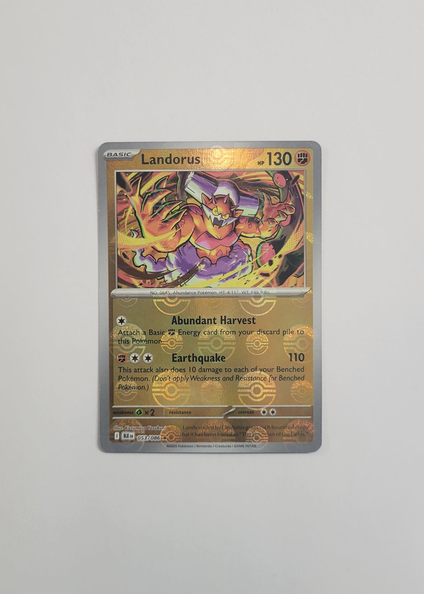 Landorus 053/086 (Poké Ball) - Black Bolt