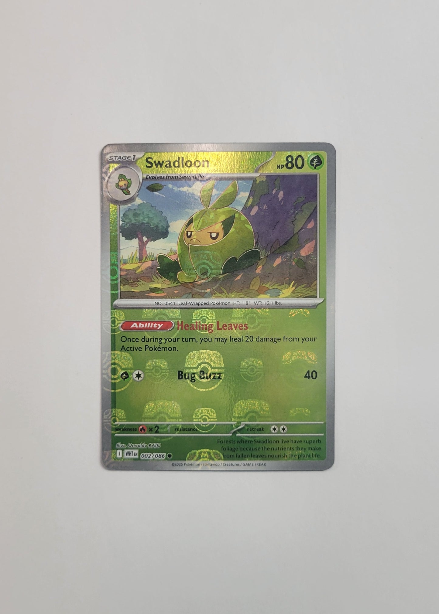 Swadloon 002/086 (Master Ball) - White Flare
