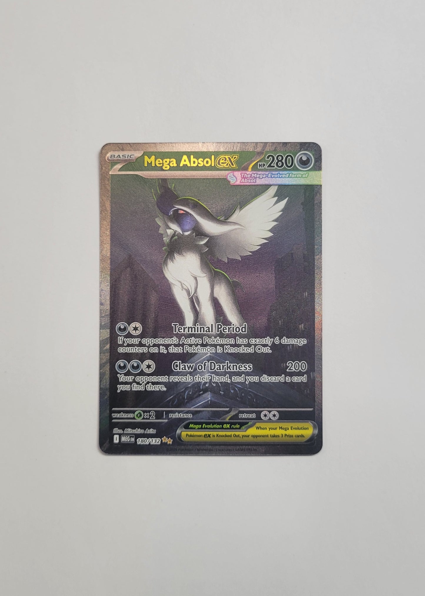 Mega Absol ex 180/132 - Mega Evolution Base Set