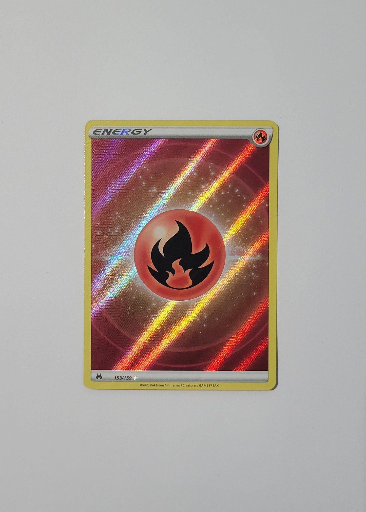 Fire Energy 153/159 - Crown Zenith