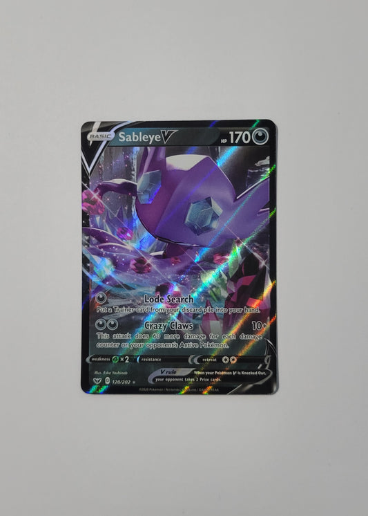 Sableye V 120/202 - Sword & Shield Base Set