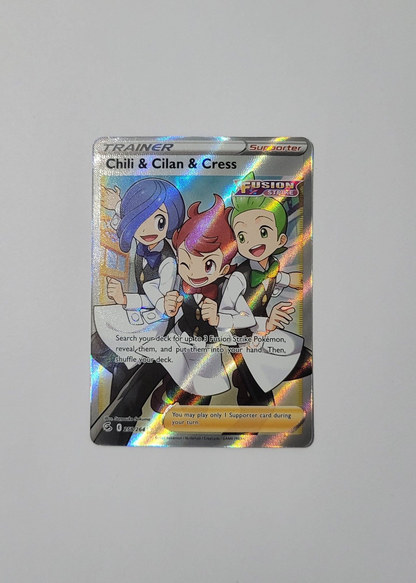 Chili & Cilan & Cress 258/264 - Fusion Strike