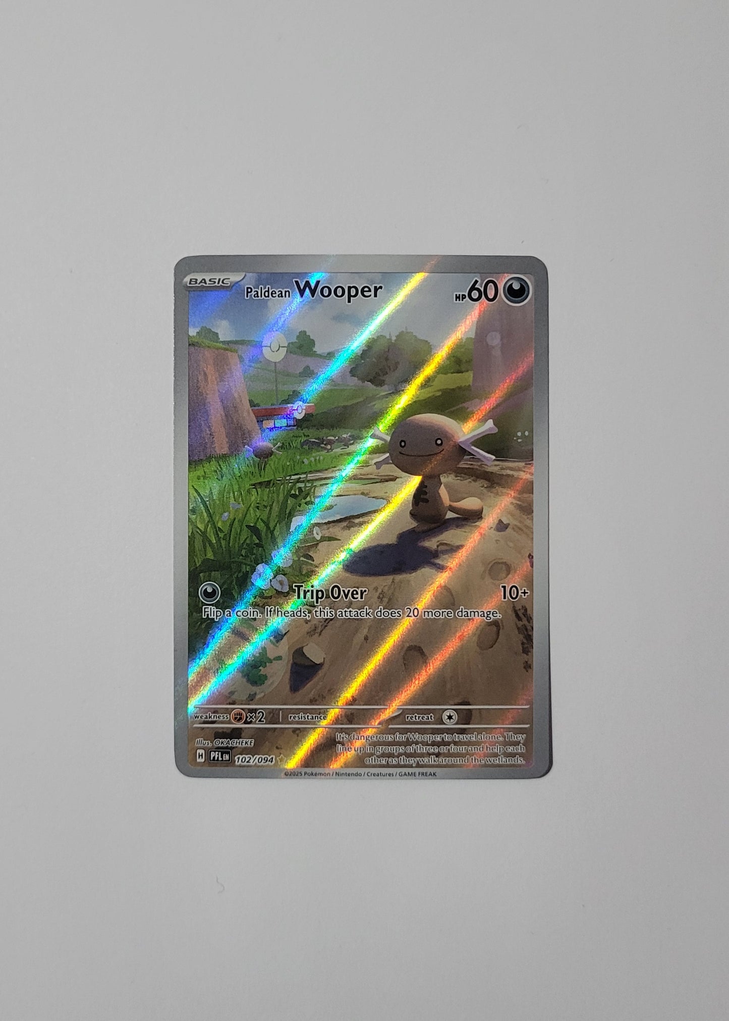 Paldean Wooper 102/094 - Phantasmal Flames