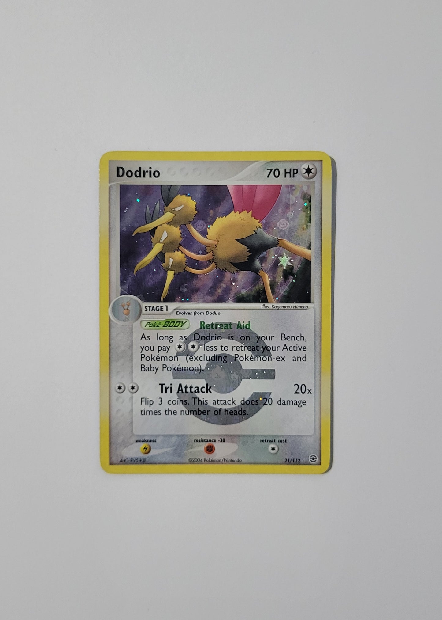 Dodrio 21/112 (Reverse Holo) - EX FireRed & LeafGreen