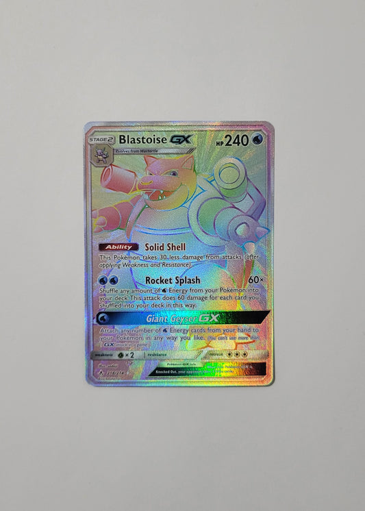 Blastoise GX 218/214 - Unbroken Bonds