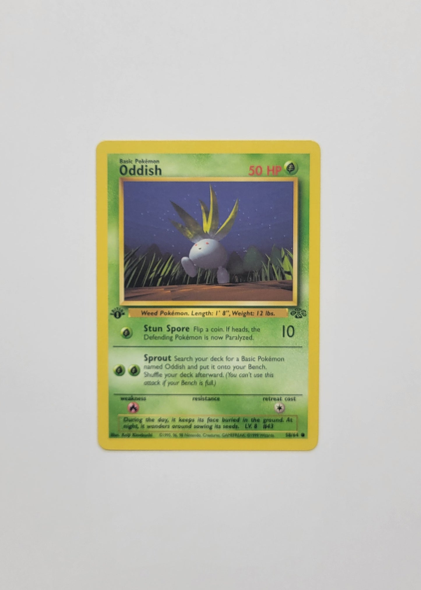 Oddish 58/64 - Jungle (1st Edition)