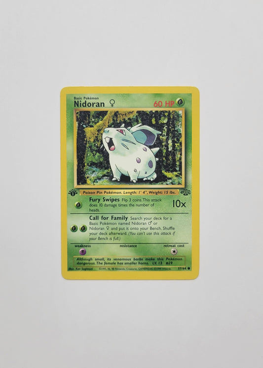 Nidoran ♀ 57/64 - Jungle (1st Edition)