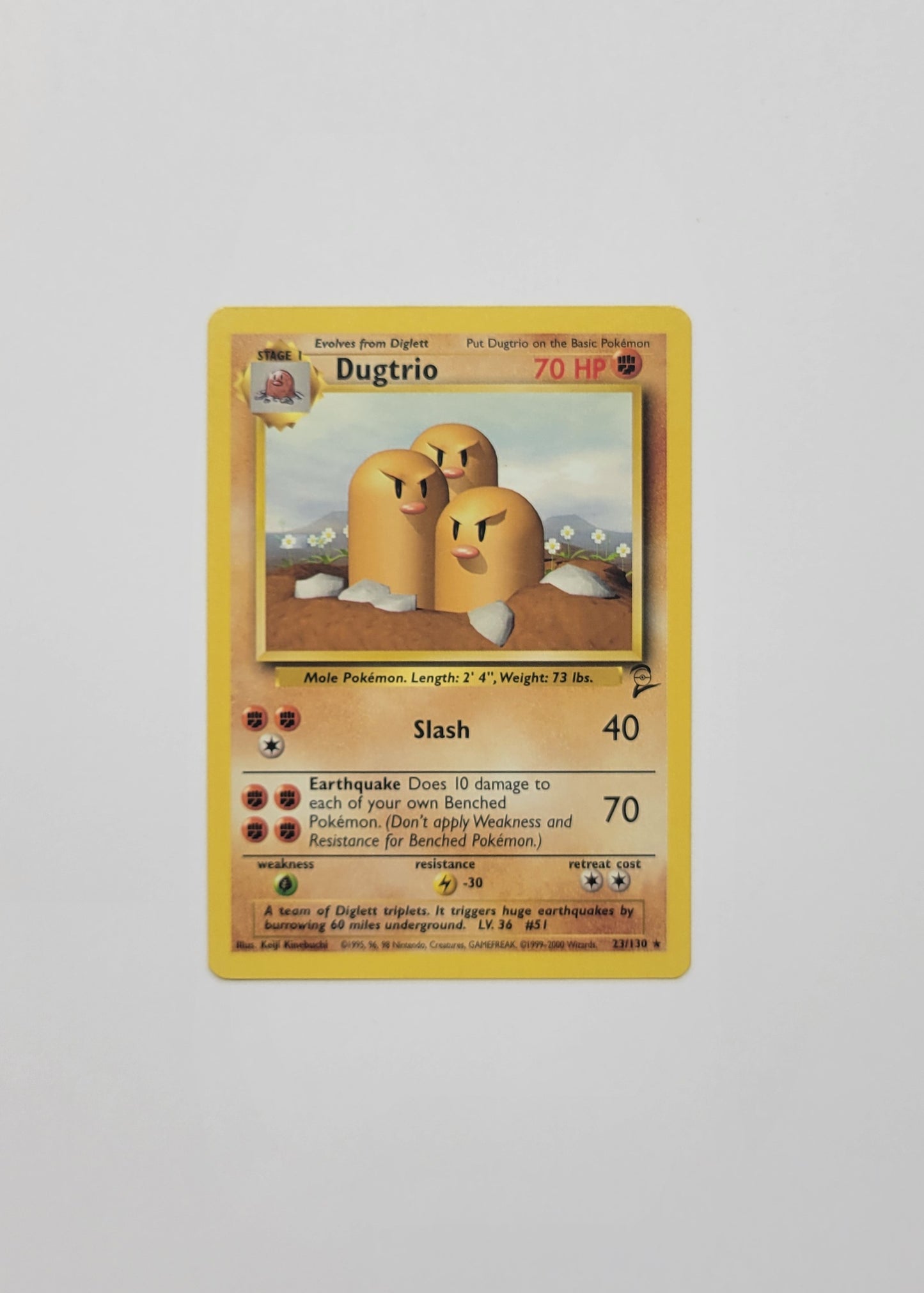 Dugtrio 23/130 - Base Set 2