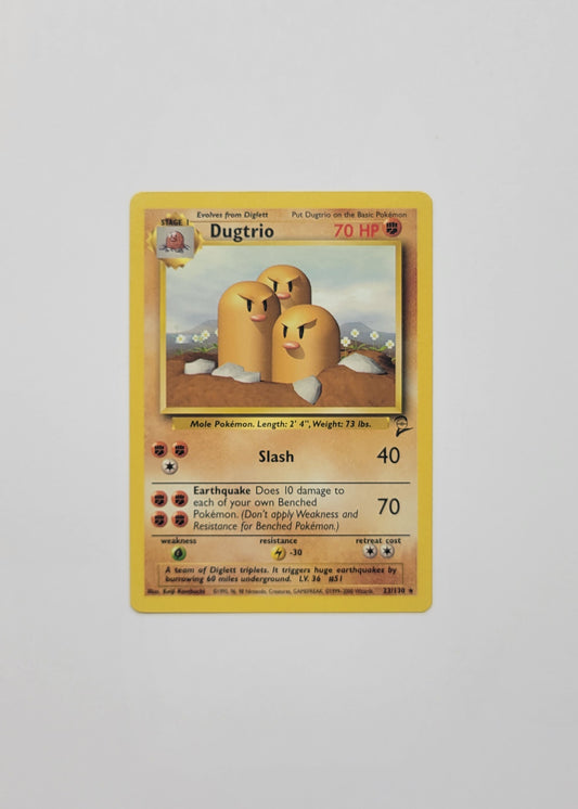 Dugtrio 23/130 - Base Set 2