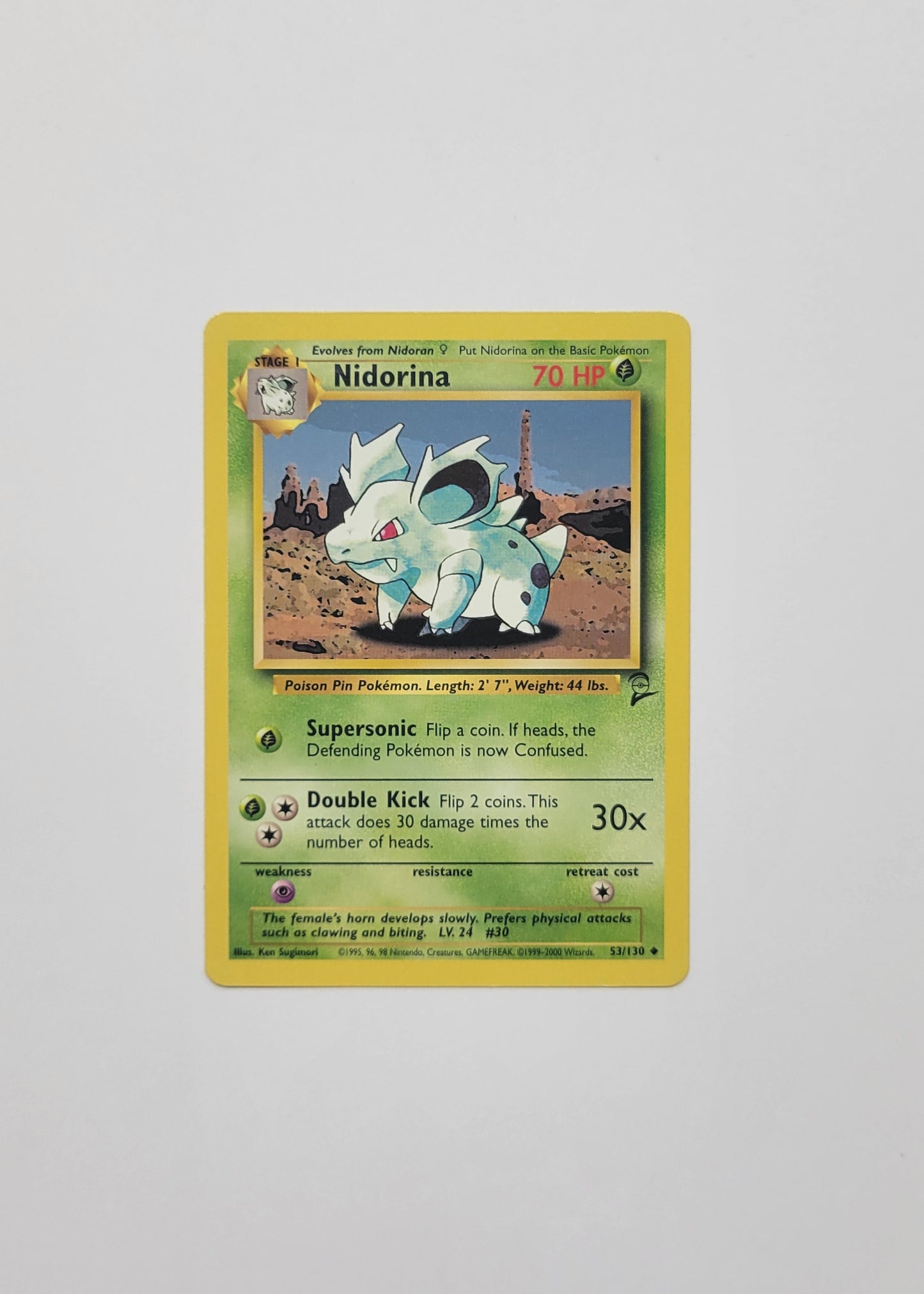 Nidorina 53/130 - Base Set 2