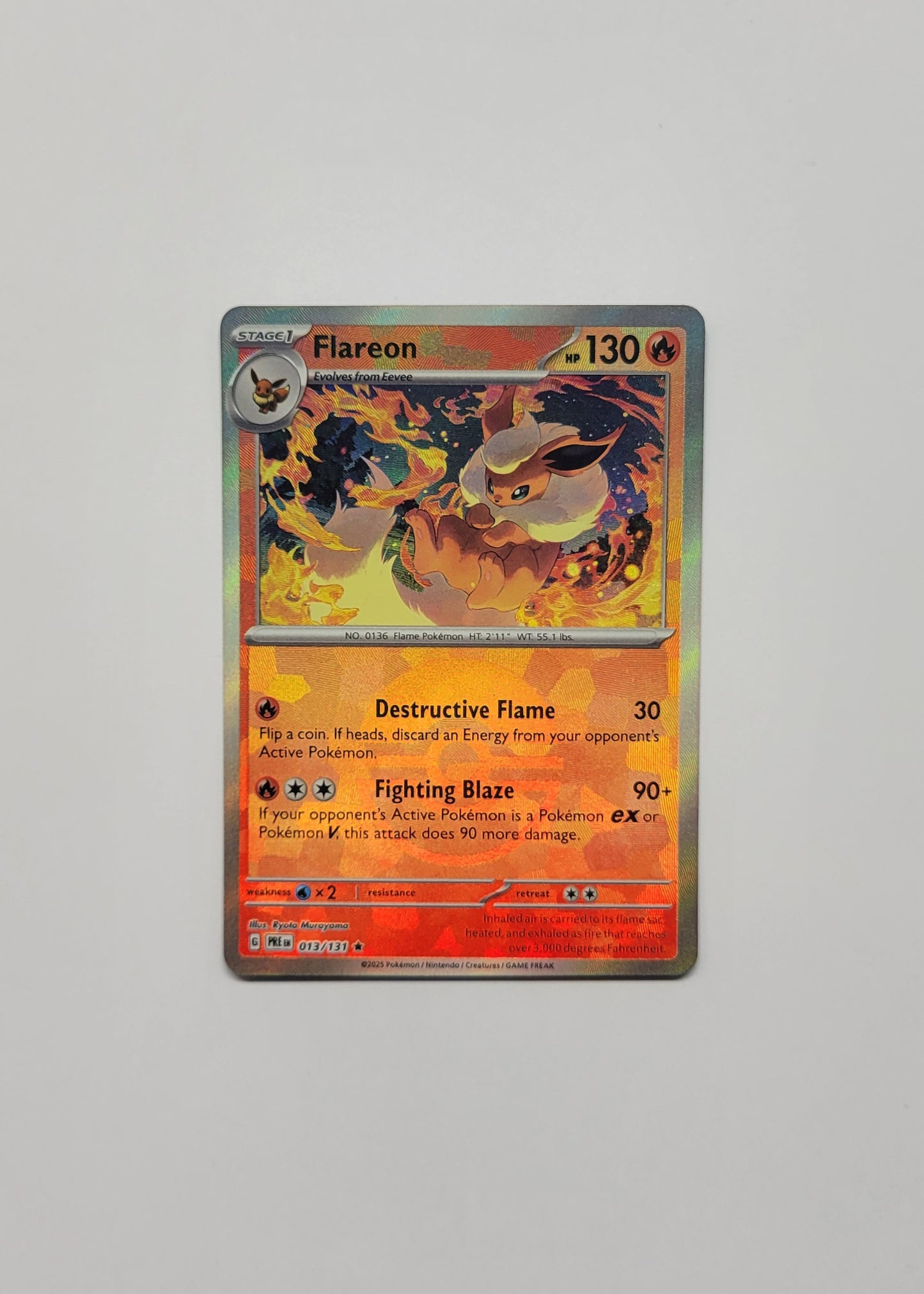 Flareon 013/131 (Poké Ball) - Prismatic Evolutions