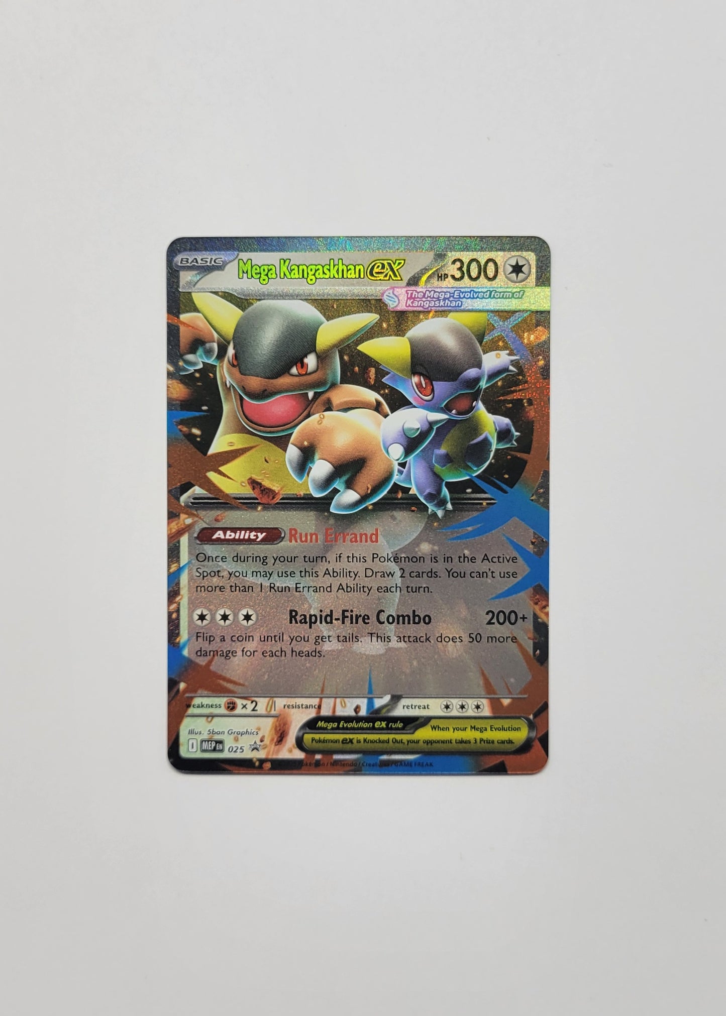 Mega Kangaskhan ex MEP025 - Black Star Promo