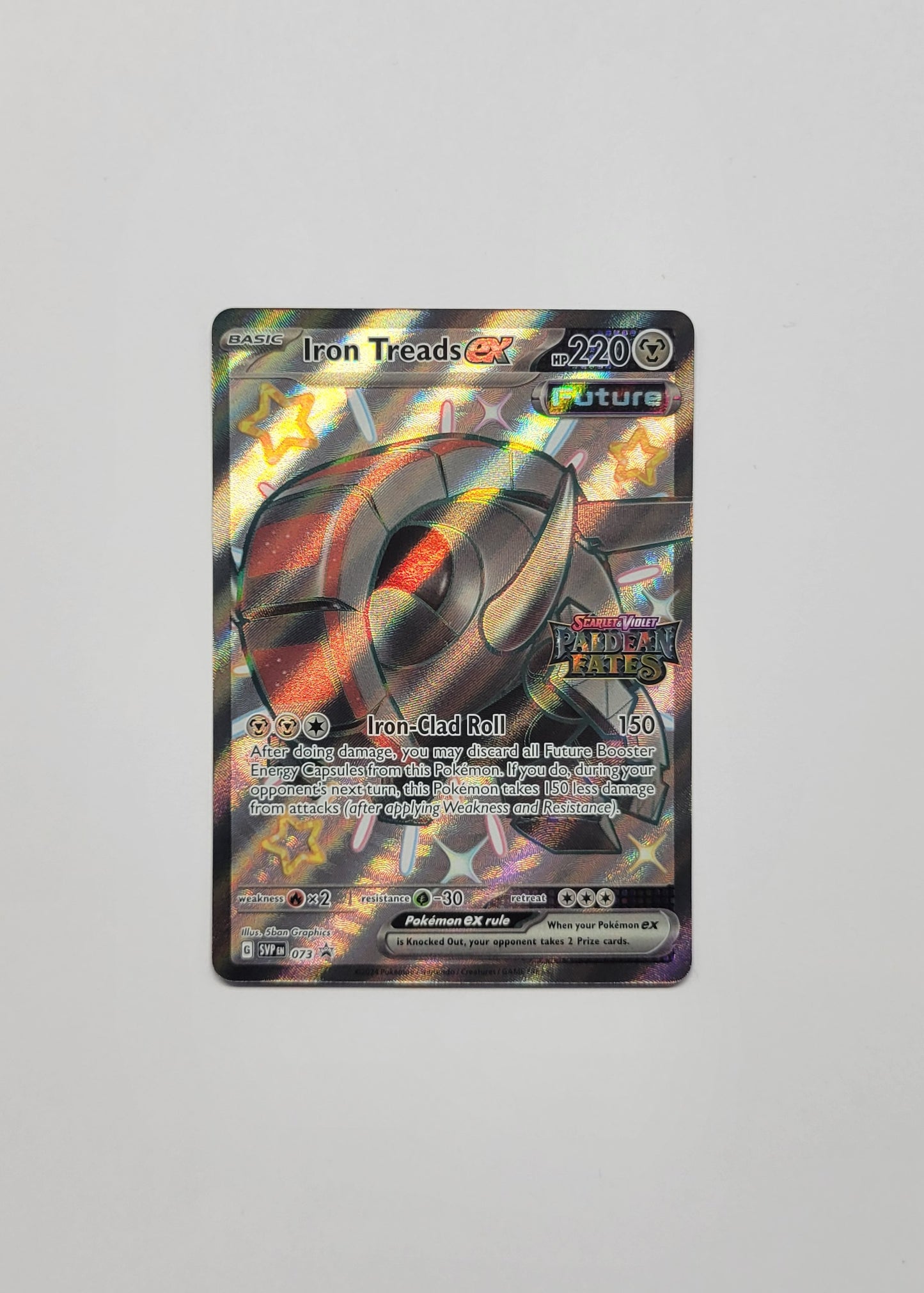 Iron Treads ex SVP073 (Stamped) - Black Star Promo