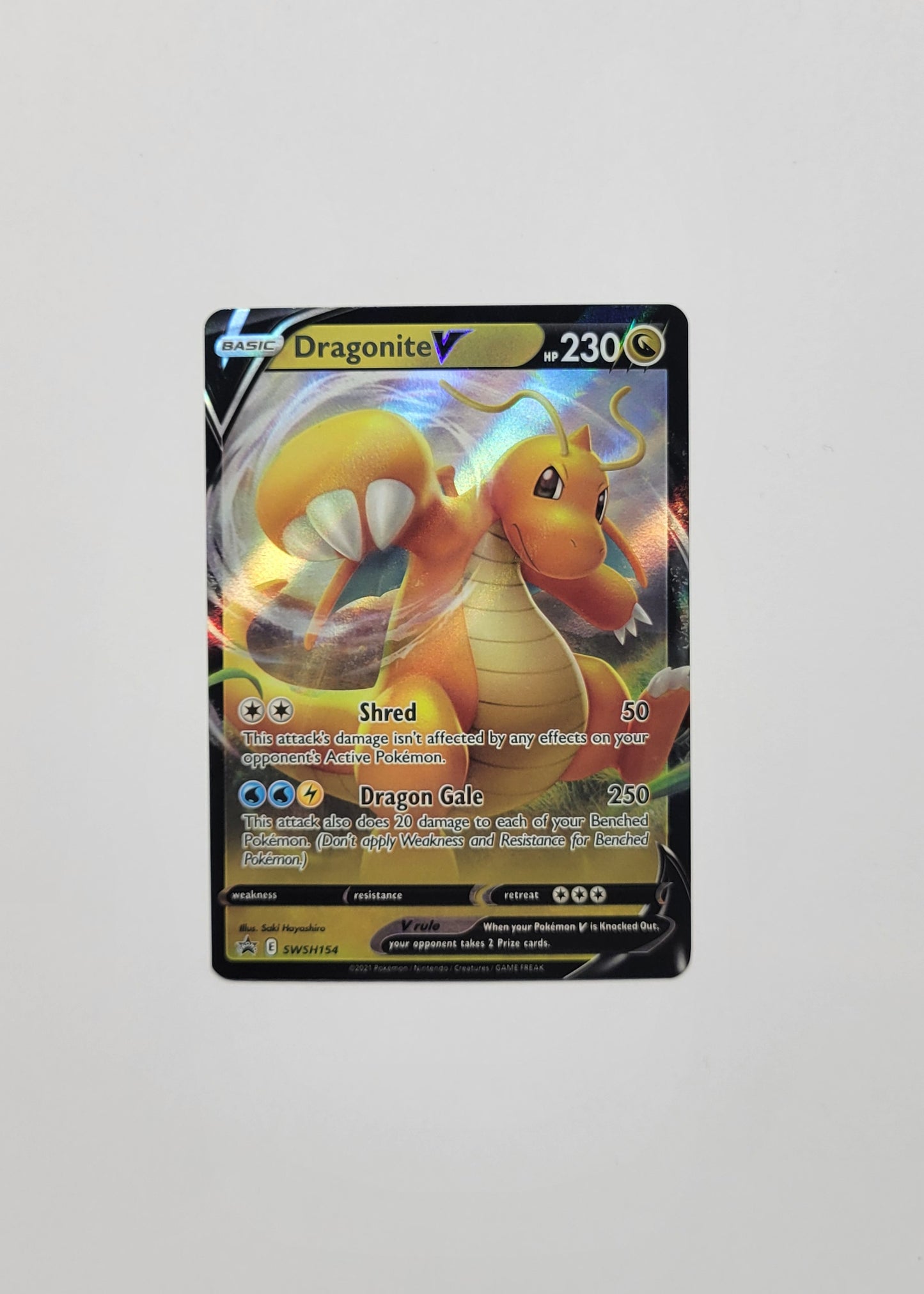 Dragonite V SWSH154 - Black Star Promo