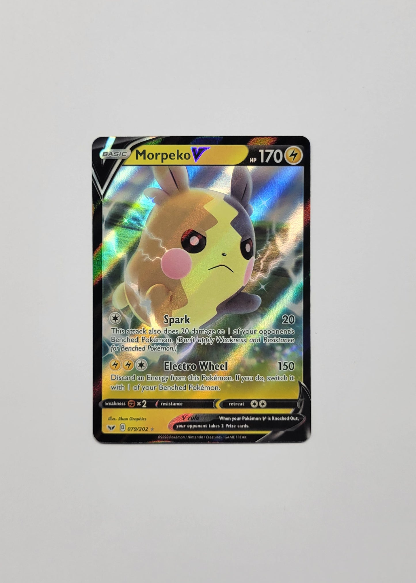 Morpeko V 079/202 - Sword & Shield Base Set