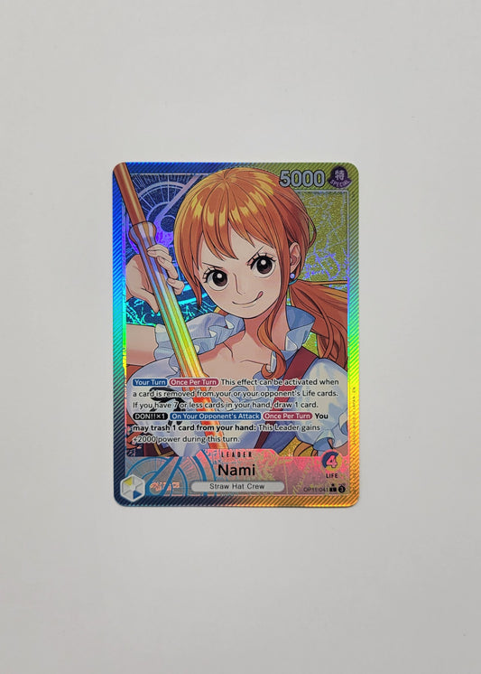 Nami OP11-041 (Alternate Art) - Fist of Divine Speed