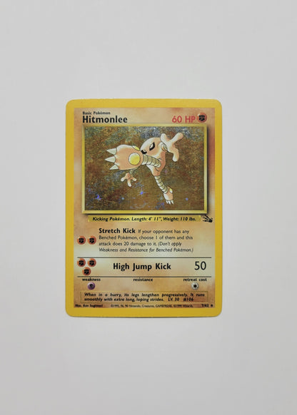 Hitmonlee 7/62 (Holo) - Fossil