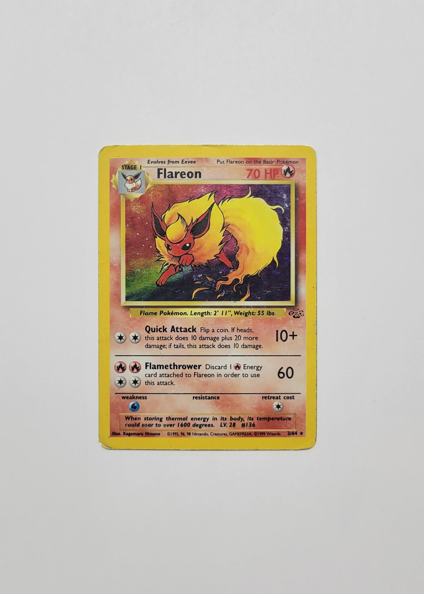 Flareon 3/64 (Holo) - Jungle