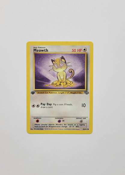 Meowth 56/64 - Jungle (1st Edition)