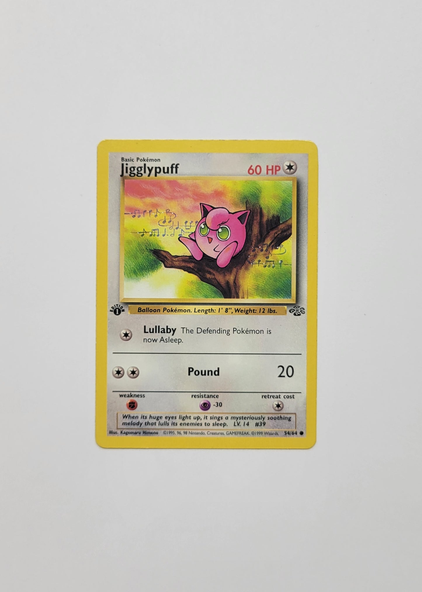 Jigglypuff 54/64 - Jungle (1st Edition)