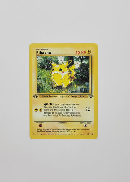 Pikachu 60/64 - Jungle (1st Edition)