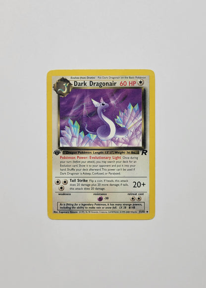 Dark Dragonair 33/82 - Team Rocket (1st Edition)