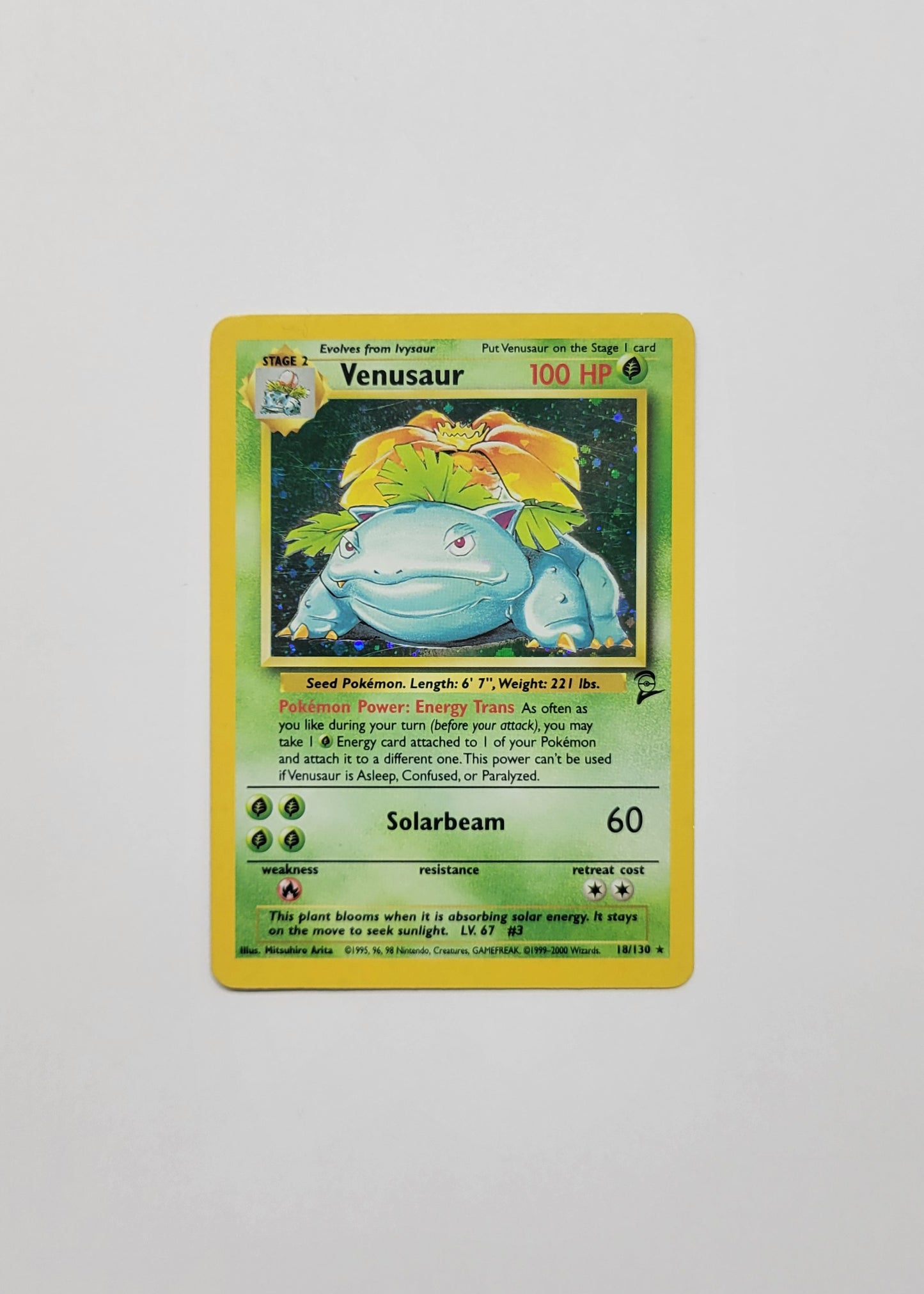 Venusaur 18/130 - Base Set 2