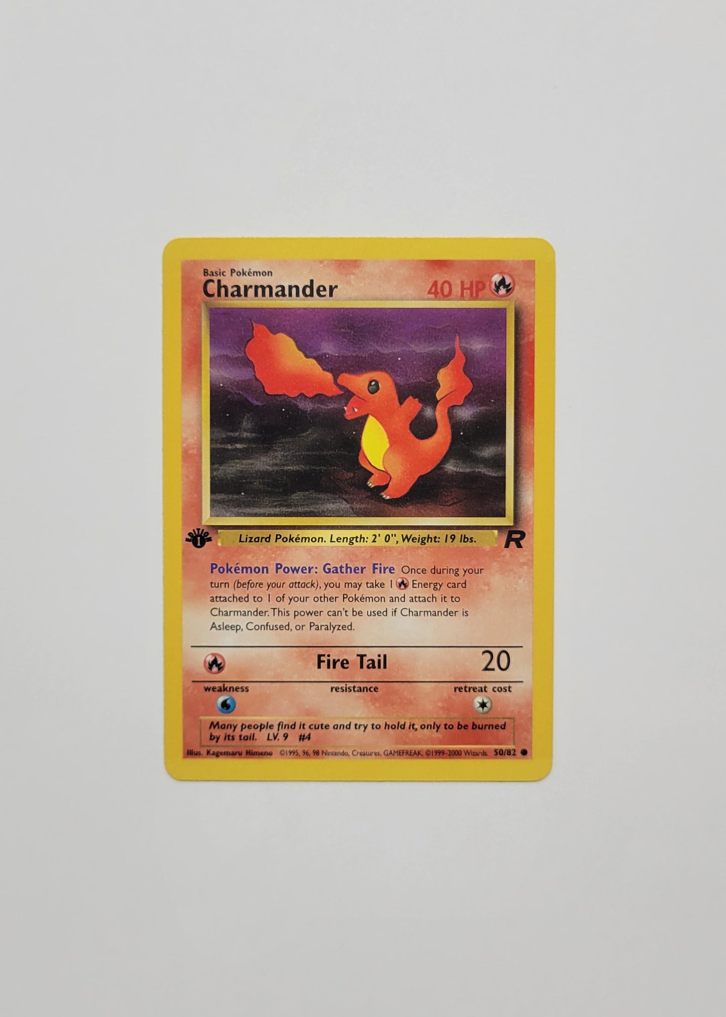 Charmander 50/82 - Team Rocket (1st Edition)