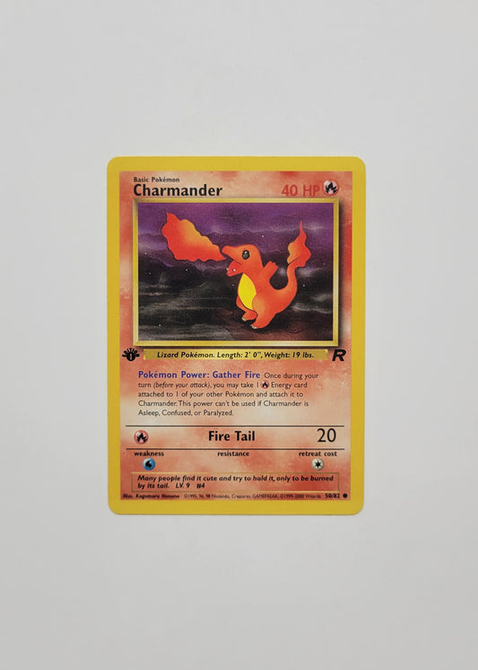 Charmander 50/82 - Team Rocket (1st Edition)