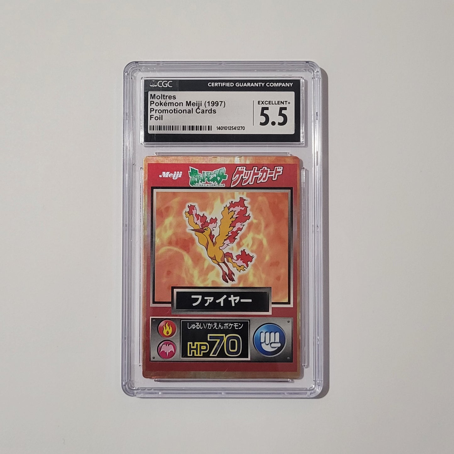 Moltres - Meiji - CGC 5.5