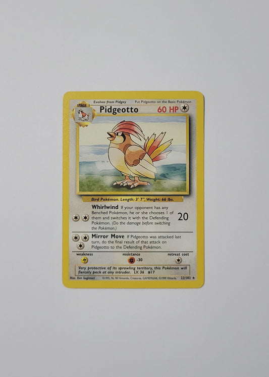 Pidgeotto 22/102 - Base Set