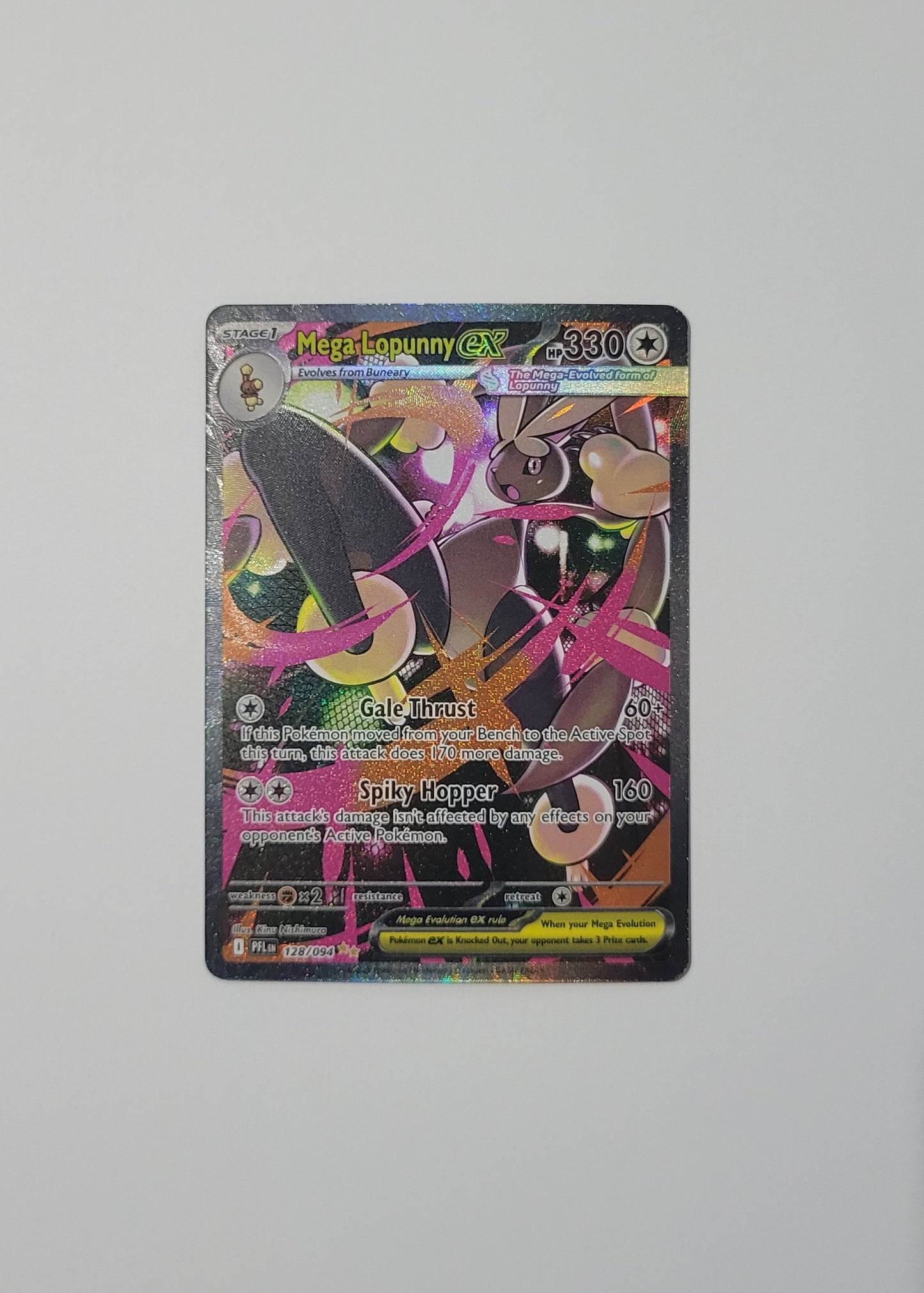 Mega Lopunny ex 128/094 - Phantasmal Flames