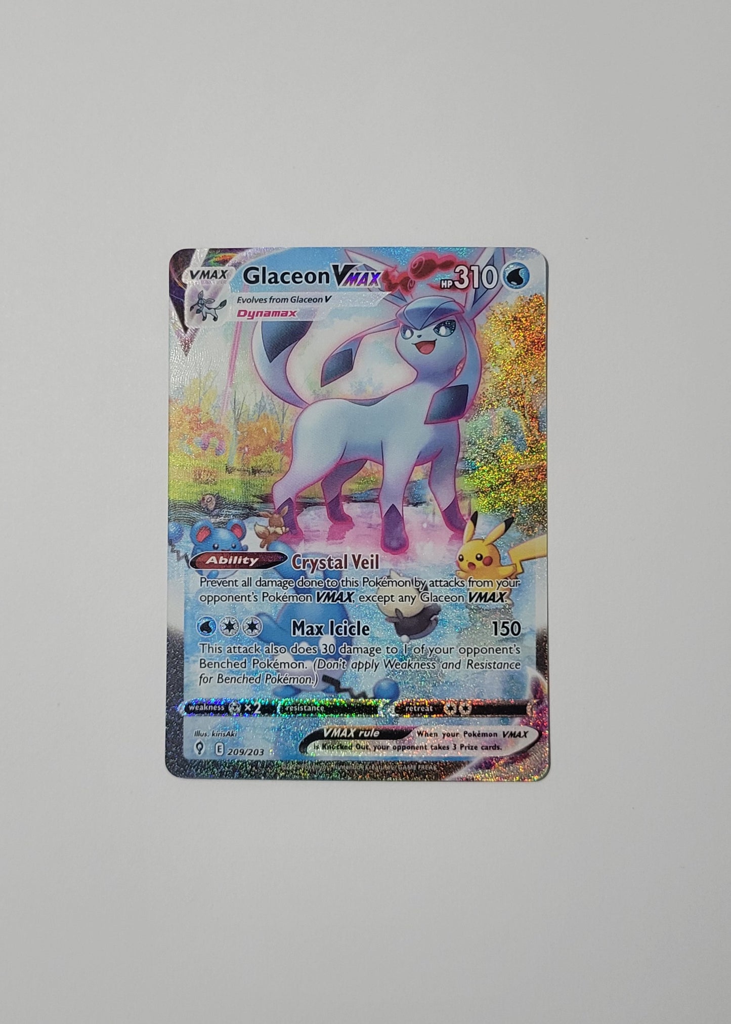 Glaceon VMAX 209/203 - Evolving Skies