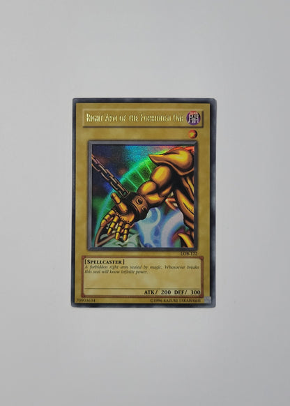 Right Arm of the Forbidden One LOB-122 - The Legend of the Blue Eyes White Dragon