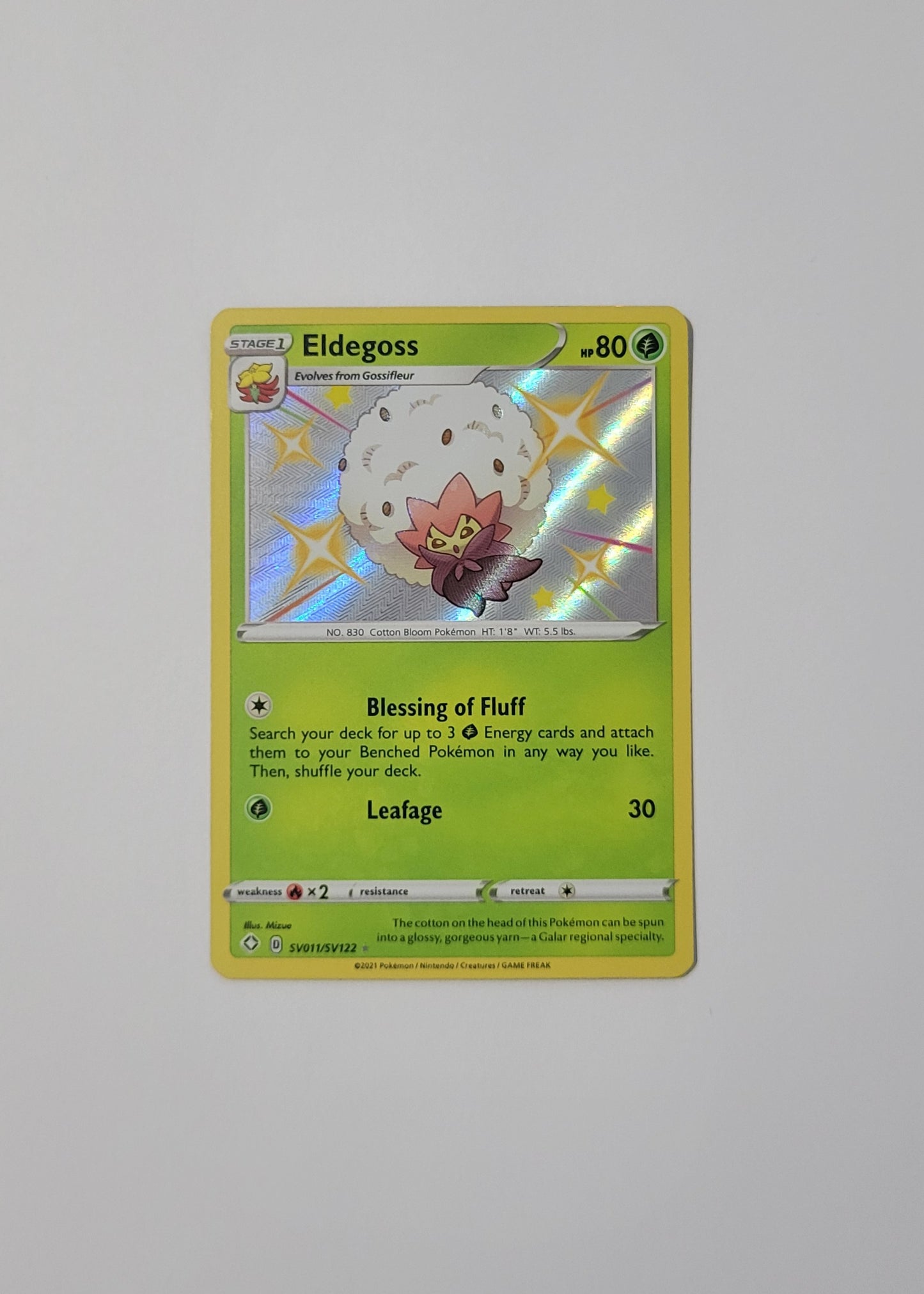 Eldegoss SV011/SV122 - Shining Fates: Shiny Vault