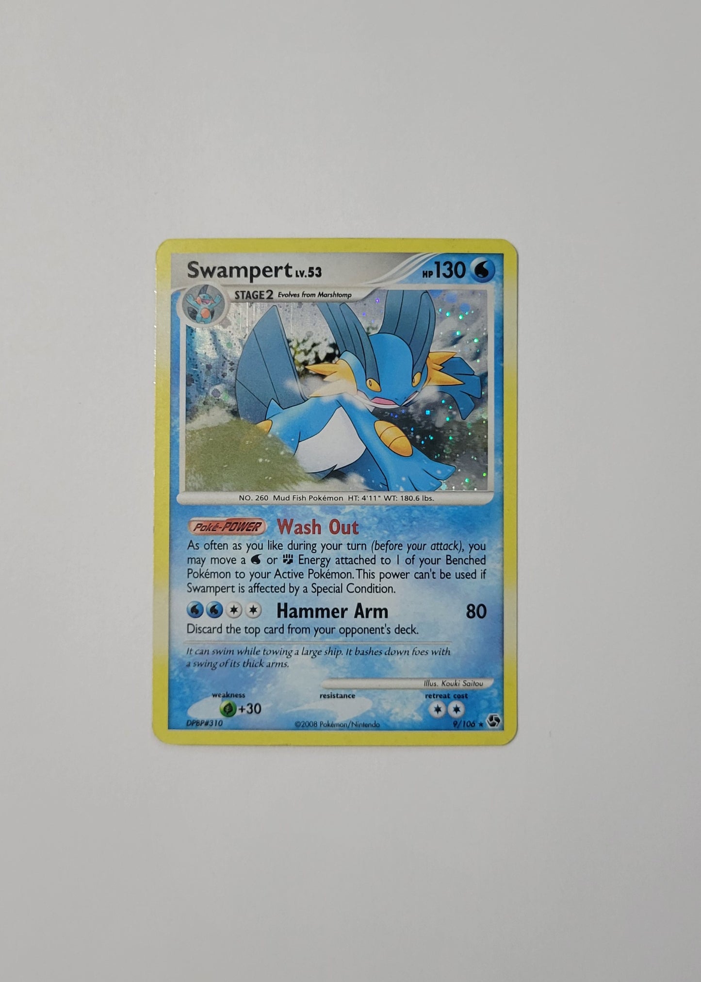 Swampert LV. 53 9/106 (Holo) - Great Encounters