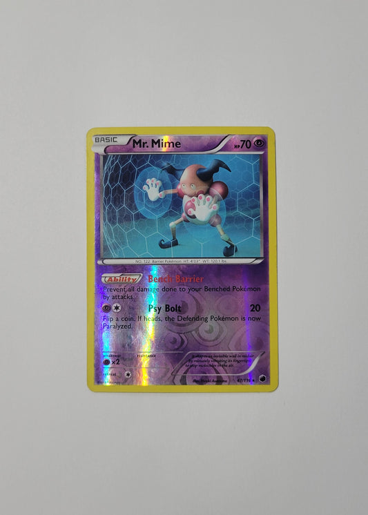 Mr. Mime 47/116 (Reverse Holo) - Plasma Freeze