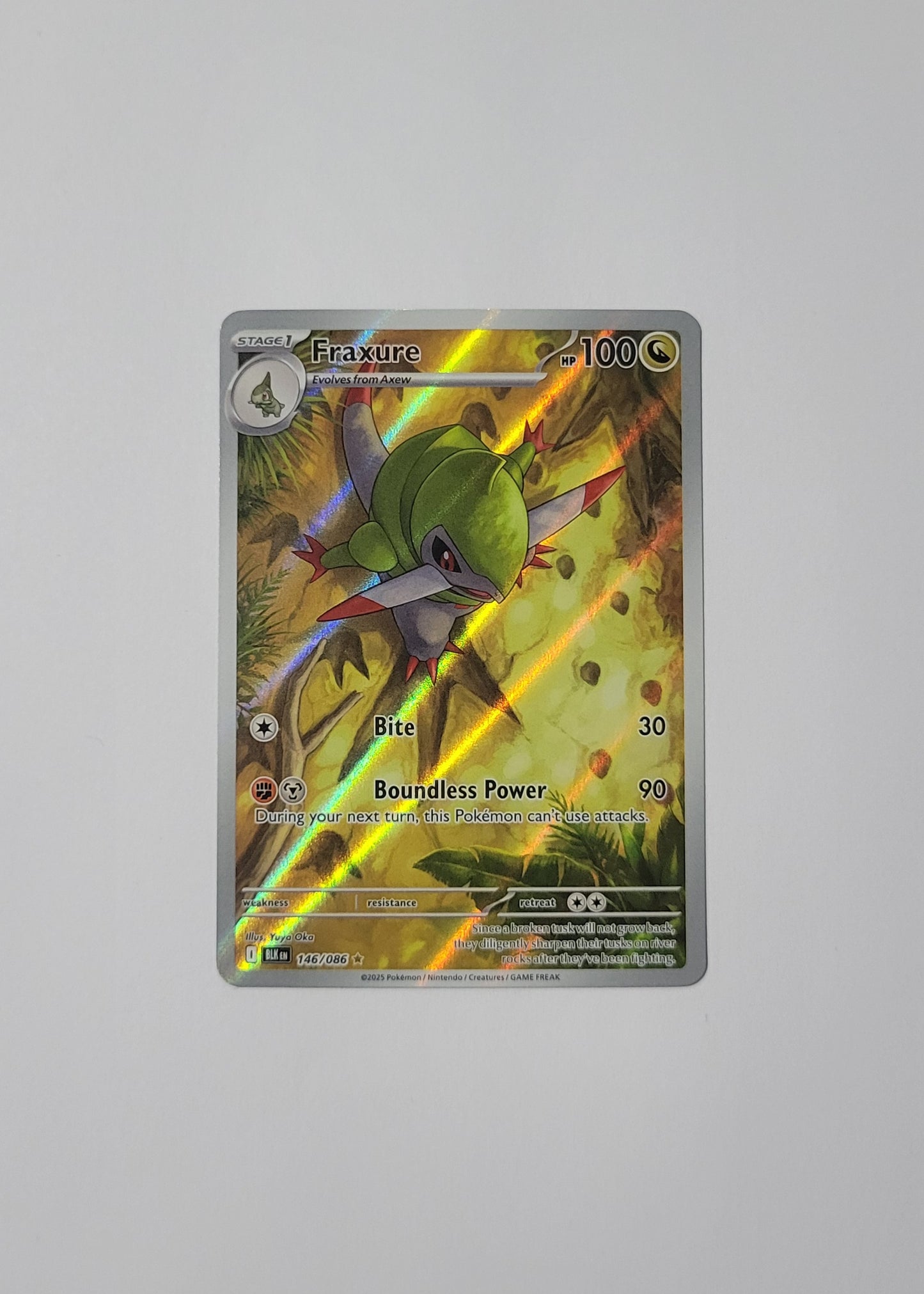 Fraxure 146/086 - Black Bolt
