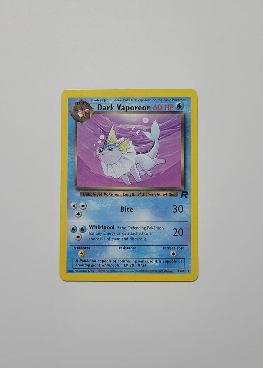 Dark Vaporeon 45/82 - Team Rocket