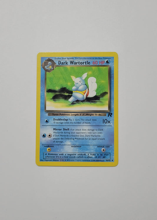 Dark Wartortle 46/82 - Team Rocket