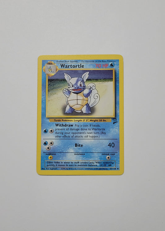 Wartortle 63/130 - Base Set 2