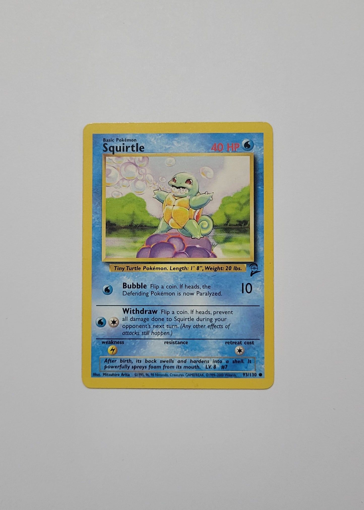 Squirtle 93/130 - Base Set 2