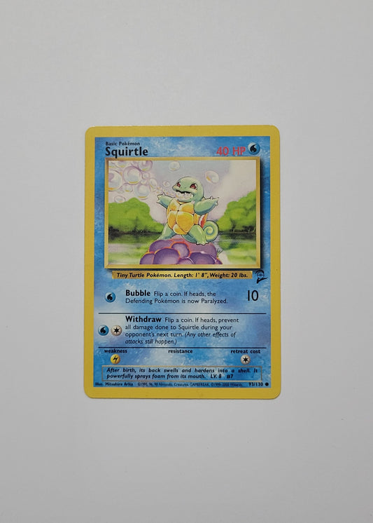 Squirtle 93/130 - Base Set 2
