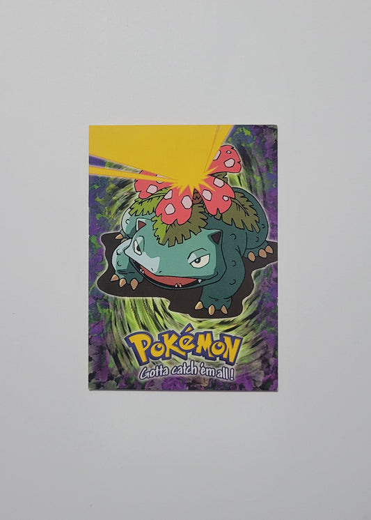 Venusaur #E3 - Pokemon 1999 Topps Movie Evolution