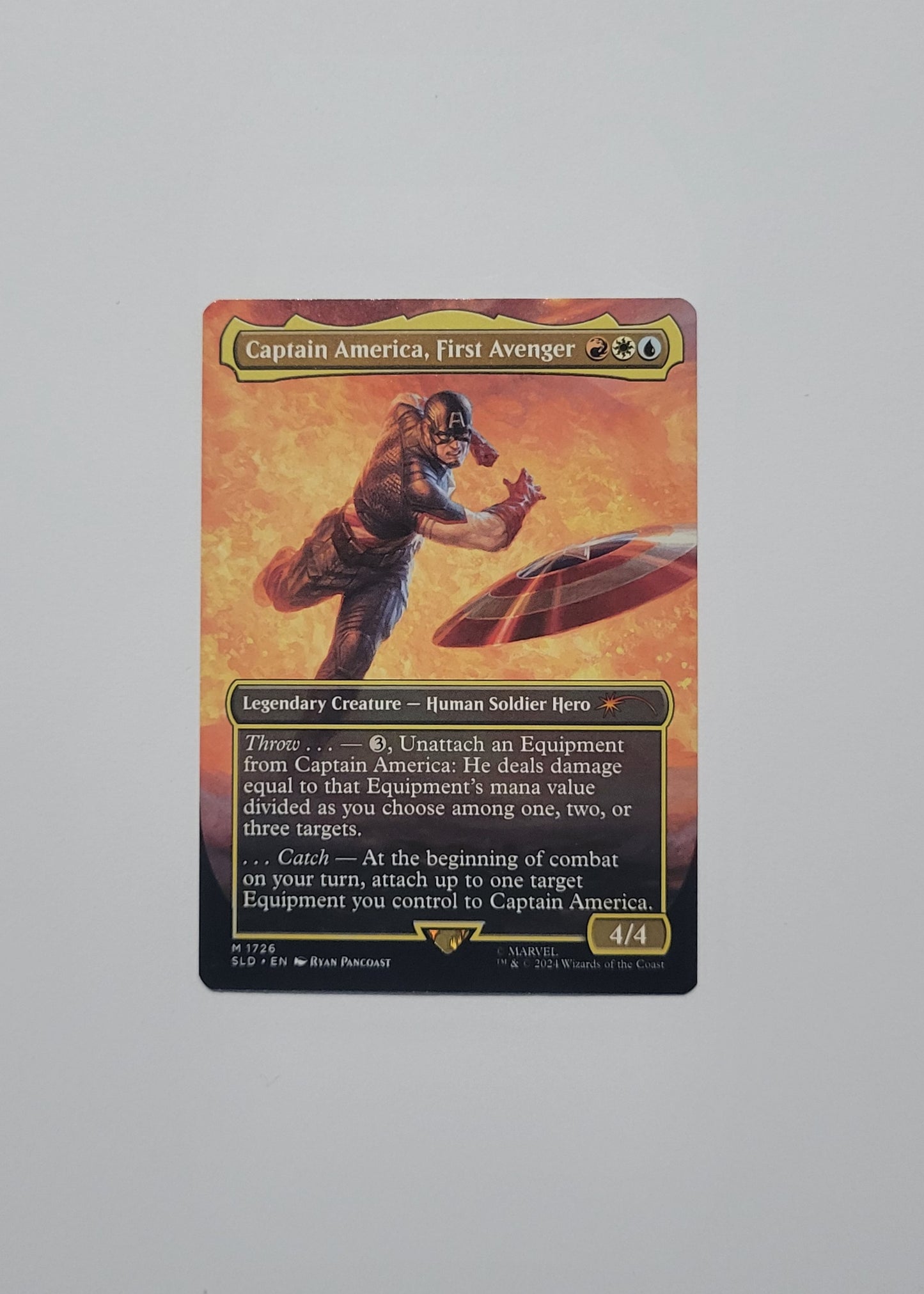 Captain America. First Avenger 1726 (Non-Foil) - Secret Lair Drop