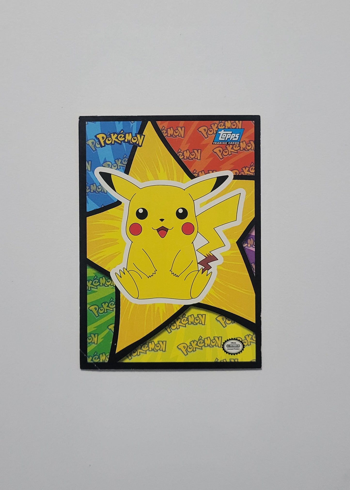 Pikachu #5 - Topps 1999 Movie Sticker